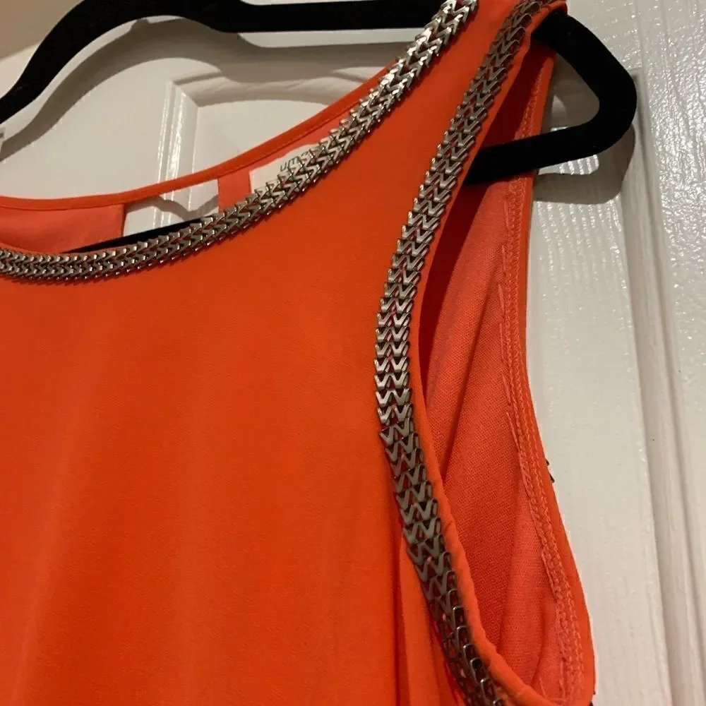 Umgee | Orange High-Low Dress | Large - Picture 3 of 13